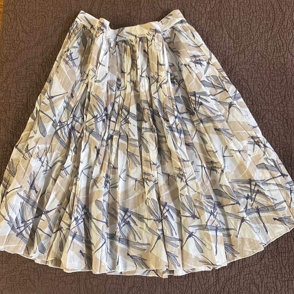 Cotton voile skirt